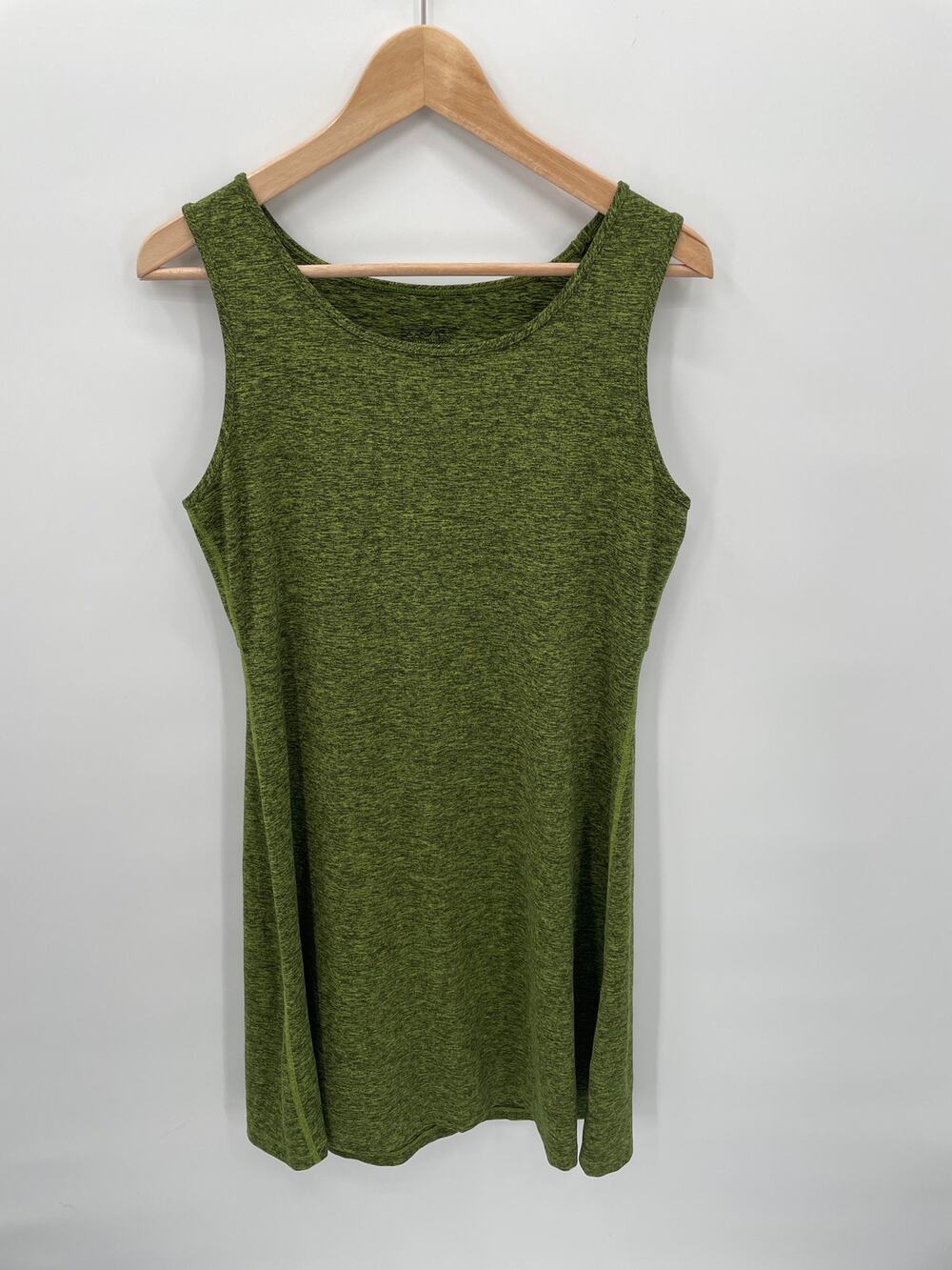 PATAGONIA Seabrook Spacedye Dress in Green // M